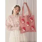 ショッピングもこもこ トートバッグ ギンガムもこもこマイメロトート レディース