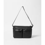 ショルダーバッグ GLR レザー ファンクショナル マルチポケット ショルダー バッグ メンズ