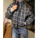 ダウンコート ダウンジャケット チェック柄中綿　ダウンジャケット レディース メンズ