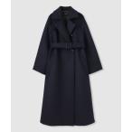 ショッピングダッフル ダッフルコート コート スプリットラグランロングコート レディース