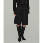 ショッピングハーフパンツ パンツ Wool Tuck Half Pants/ウールタックハーフパンツ/ショートパンツ レディース