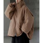 ショッピングハイネック ブルゾン アウター 実力派。 中綿 × 撥水 ハイネックアウター レディース
