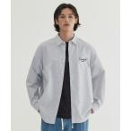 シャツ OXFORD STRIPE GRAPHIC SHIRT メンズ 