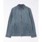 ショッピングマイケルコース デニムジャケット gジャン ハンドウォッシュ デニム ジップ シャツ ジャケット メンズ