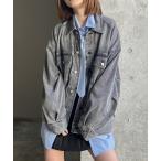 ブルゾン アウター 「まるでデニム見え！/紫外線カット/ストレッチ」マルデニＧジャン レディース