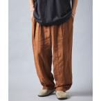 [FREAK'S STORE] легкий брюки SMALL Brown мужской 