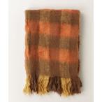 [niko and...] в клетку палантин FREE orange женский 