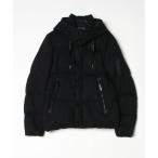 「NANO universe」 ダウンジャケット L ブラック レディース