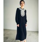 ショッピングニットワンピース 「GRACE CONTINENTAL」 ニットワンピース 36 ブラック レディース