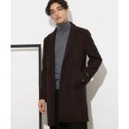 「NANO universe」 チェスターコート S ブラウン メンズ