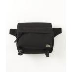 「LACOSTE」 ウエストバッグ FREE ブラック メンズ