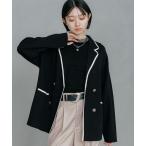 ジャケット テーラードジャケット ニットマリンジャケット レディース