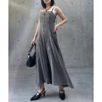 ショッピングキャミ ワンピース 「まるでデニム見え！/紫外線カット/ストレッチ」マルデニキャミワンピース