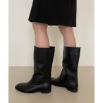 ショッピングロングブーツ 「Didot.showroom」 ロングブーツ 24.5cm ブラック レディース