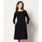 ショッピング古着 「TOCCA」 長袖ワンピース 2 ブラック レディース