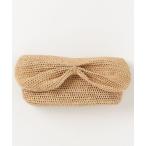 「Helen Kaminski」 ビジュークラッチバッグ - ベージュ レディース