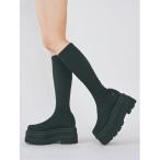 ショッピングロングブーツ 「Darich」 ロングブーツ M ブラック レディース