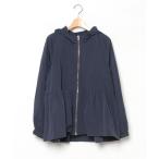「Pierrot」 ブルゾン L ネイビー レディース