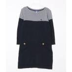 ショッピングBURBERRY 「BURBERRY BLUE LABEL」 ニットワンピース 38 ネイビー レディース
