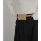 ウエストポーチ ウエストバッグ 3wayスウェードウエストベルトポーチ レディース