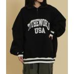  футболка тренировочный WOND/[25 год осень-зима новый продукт ] линия ребра половина ZIP большой тренировочный женский 