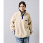 ショッピングFleece トレーナー スウェット 「POLER/ポーラー」SNAP LIGHT FLEECE/アノラック/防寒/ユニセックス メンズ レディース