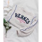 ショッピング女の子 トレーナー  「WEB限定」刺繍カレッジロゴ メロウトレーナー キッズ 子供服 女の子