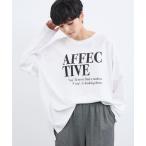 ショッピングＴシャツ tシャツ BARNYARDSTORM / ワイドシルエットロゴロンＴ / マシンウォッシャブル レディース