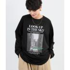 tシャツ BARNYARDSTORM / フォトプリントロゴロンT / マシンウォッシャブル レディース