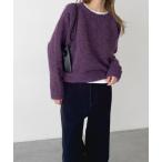 ニット セーター El mar　ラグランコンパクトニット レディース