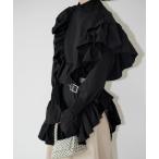 ショッピングチュニック チュニック アシンメトリーフリルチュニック chw26s015