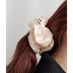 シュシュ 「新色追加/fiw.」スタッズサテンシュシュ