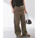  брюки из твила [WEB ограничение / дополнение ]OVER SIZED CHINO брюки женский 