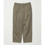 ショッピングチノパン チノパン 「Steven Alan」 ウエポン ニドム アーミー ノープリーツ トラウザーズ メンズ
