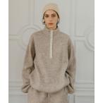 ショッピングFleece tシャツ WOOL FLEECE TOP/ウールフリーストップ レディース