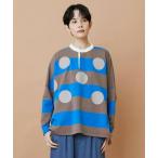 ショッピングボーダー tシャツ クルーボーダー カットソー レディース メンズ