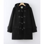 ダッフルコート コート フード付きダッフルコート レディース