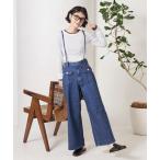  джинсы Denim Denim брюки SOMETHING × FREAK'S STORE/ Something специальный заказ MARINE BAGGY SALOPETTE[se