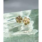 ピアス メタルフラワーピアス レディース