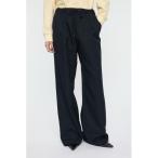 ショッピング柄 スラックス パンツ DRAWSTRING トラックパンツ レディース