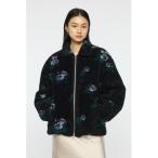 コート アウター 「26年SS新作」BOA FLEECE FLORAL ジャケット レディース