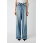ショッピングジーンズ ジーンズ デニム デニムパンツ CROSS WAIST WIDE STRAIGHT / クロスウエストワイドストレート レディース