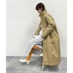 「niko and...」 ステンカラーコート MEDIUM キャメル レディース