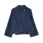 「UNTITLED」 トレンチコート 01 ネイビー レディース