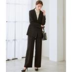 ショッピングDays 「7days Life Styling」 パンツスーツ LL ブラック レディース