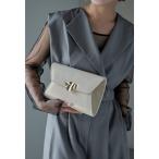 ショッピングエナメルバッグ 「niana」 クラッチバッグ FREE ベージュ レディース