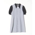 「EATME」 半袖ワンピース MEDIUM グレー レディース