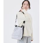 ショッピングレスポートサック ショルダーバッグ バッグ CONVERTIBLE BUCKET BAG モノクラスチェック レディース