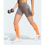 レギンス スパッツ Optime ワークアウト スリーストライプス ショート レギンス / アディダス adidas レディース