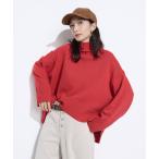 ショッピングCOMME ニット セーター 天竺編 ハイネックニットプルオーバー レディース